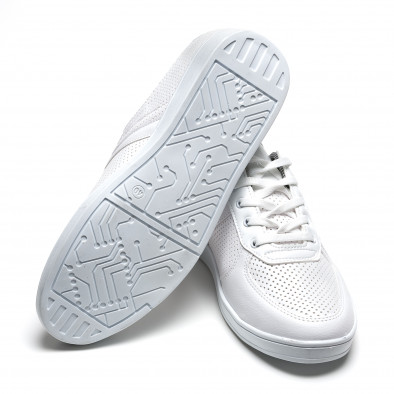 Ανδρικά λευκά sneakers Coner il160216-4 4