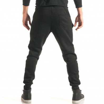 Ανδρικό μαύρο παντελόνι jogger Maximal it181116-14 3