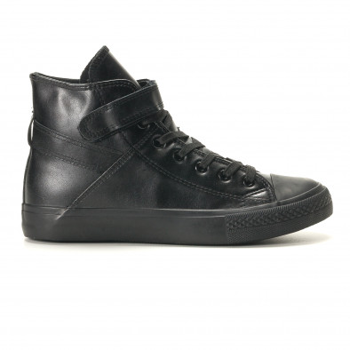 Ανδρικά μαύρα sneakers Aidele it161116-2 3