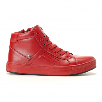 Ανδρικά κόκκινα sneakers Montefiori it200917-16 2