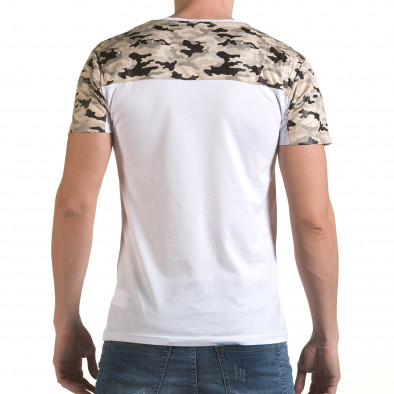 Ανδρική καμουφλαζ κοντομάνικη μπλούζα SAW il170216-45 3