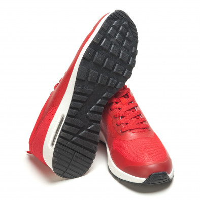 Ανδρικά κόκκινα αθλητικά παπούτσια Flair it210416-7 4