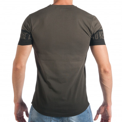 Ανδρική πράσινη κοντομάνικη μπλούζα SAW tsf290318-44 3