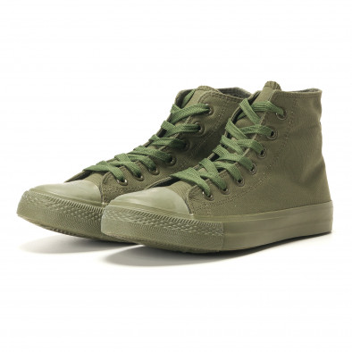 Ανδρικά πράσινα sneakers Osly iv220420-3 3