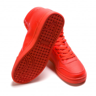 Ανδρικά κόκκινα sneakers Niadi it211015-2 4