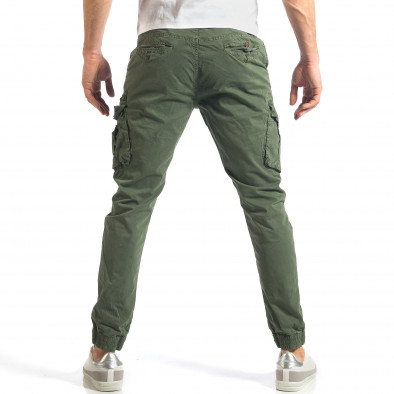 Ανδρικό πράσινο παντελόνι Accross it290118-46 4