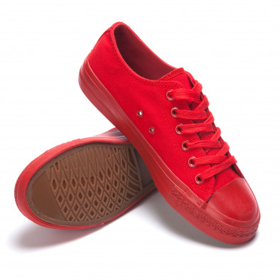 Ανδρικά κόκκινα sneakers Mondo Naturale it190516-7 4