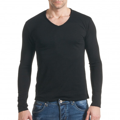 Ανδρική μαύρη μπλούζα Y-Two it030217-22 2