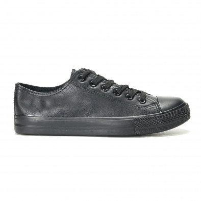 Ανδρικά μαύρα sneakers Bella Comoda it140916-11 2