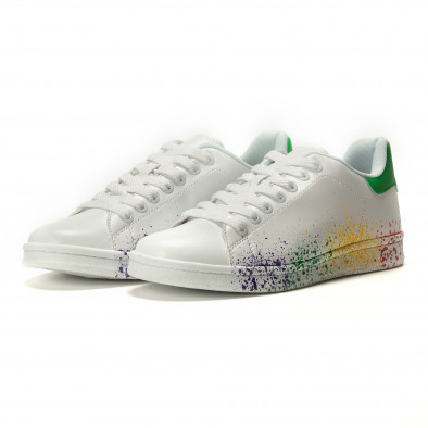 Ανδρικά λευκά sneakers FM it260117-3 2