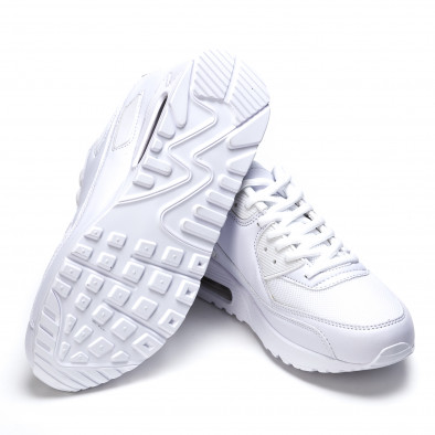 Ανδρικά λευκά αθλητικά παπούτσια Fast Lee It050216-5 4