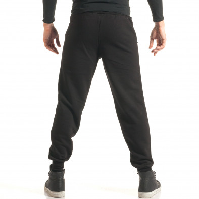 Ανδρικό μαύρο παντελόνι jogger X1 it181116-7 3