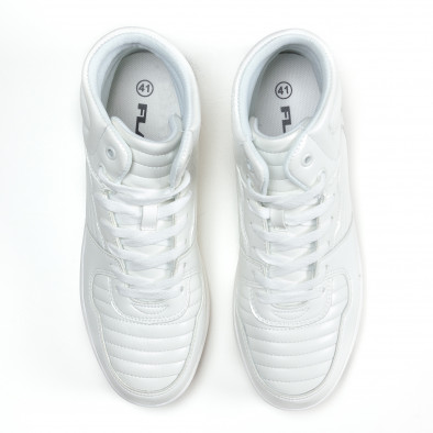 Ανδρικά λευκά sneakers Flair it020617-5 4