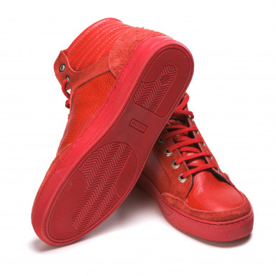 Ανδρικά κόκκινα sneakers Martin Pescatore It050216-4 4