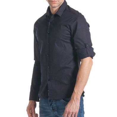 Ανδρικό γαλάζιο πουκάμισο Mario Puzo tsf070217-10 4