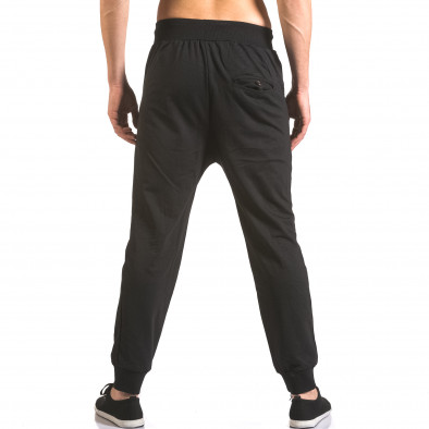 Ανδρικό μαύρο παντελόνι jogger B-Men ca050416-51 3