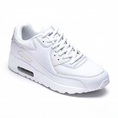 Ανδρικά λευκά αθλητικά παπούτσια Fast Lee It050216-5 3