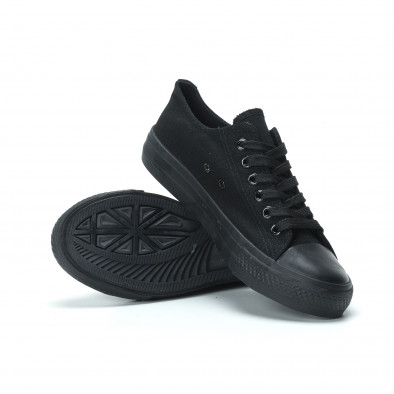 Γυναικεία μαύρα sneakers it250119-75 4