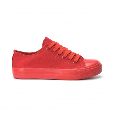 Γυναικεία κόκκινα sneakers it250119-74 2