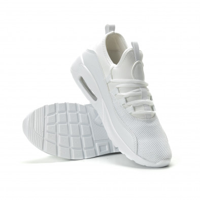 Ανδρικά λευκά αθλητικά παπούτσια Air ελαφρύ μοντέλο it250119-28 4