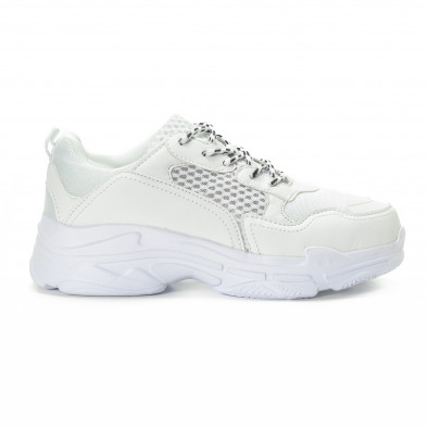 Ανδρικά λευκά αθλητικά παπούτσια All white it221018-39 2