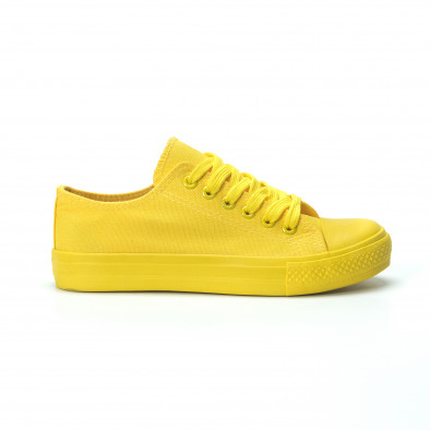 Γυναικεία κίτρινα sneakers  it250119-73 2