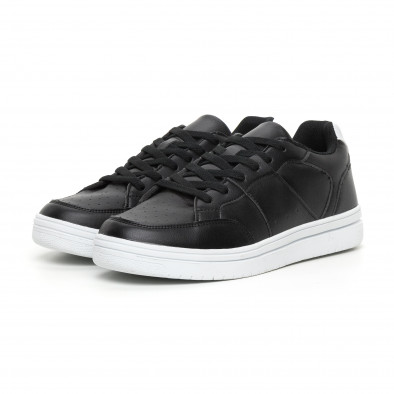 Ανδρικά skate sneakers σε μαύρο it130819-6 3