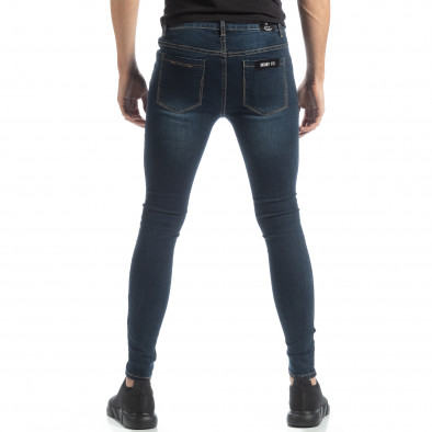Ανδρικό μπλε τζιν Skinny Jeans it051218-8 3