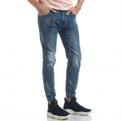 Ανδρικό γαλάζιο τζιν Jogger Jeans it040219-3 2