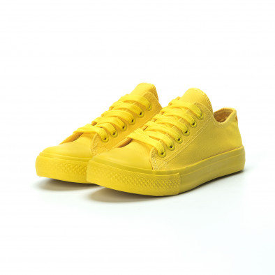 Γυναικεία κίτρινα sneakers  it250119-73 3