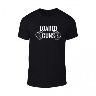 Κοντομάνικη μπλούζα Loaded Guns μαύρο Χρώμα Μέγεθος M TMNSPM006M 2