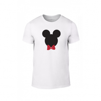 Κοντομάνικη μπλούζα Mickey & Minnie λευκό Χρώμα Μέγεθος L TMNLPM028L 2