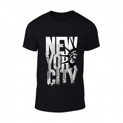 Κοντομάνικη μπλούζα New York μαύρο, Μέγεθος L TMNSPM056L 2