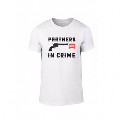Κοντομάνικη μπλούζα Partners in Crime λευκό Χρώμα Μέγεθος L TMNLPM080L 2