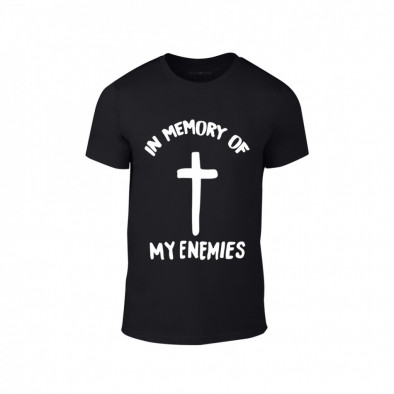 Κοντομάνικη μπλούζα In Memory of my Enemies μαύρο Χρώμα Μέγεθος M TMNSPMT204M 2