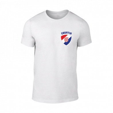 Κοντομάνικη μπλούζα Croatia λευκό Χρώμα Μέγεθος M TMNSPM037M 2