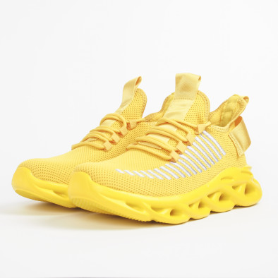Ανδρικά κίτρινα αθλητικά παπούτσια Rogue  it281119-3 4