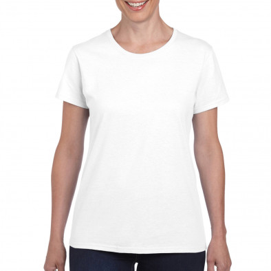 Ανδρική λευκή κοντομάνικη μπλούζα Anvil-Gildan tmn060120-4 2