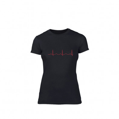 Γυναικεία Μπλούζα Heartbeats μαύρο Χρώμα Μέγεθος S TMNLPF142S 2