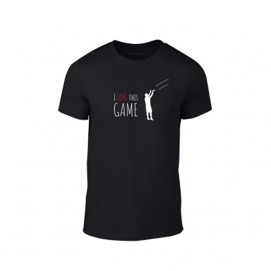 Κοντομάνικη μπλούζα Basketball μαύρο Χρώμα Μέγεθος S TMNLPM208S 2