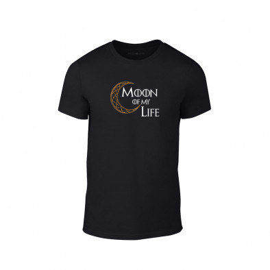 Κοντομάνικη μπλούζα Sun & Moon μαύρο Χρώμα Μέγεθος XXL TMNLPM228XXL 2