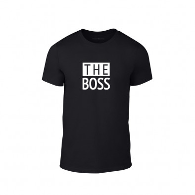 Κοντομάνικη μπλούζα The Actual Boss μαύρο Χρώμα Μέγεθος L TMNLPM247L 2