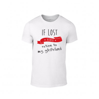 Κοντομάνικη μπλούζα The Lost Boyfriend λευκό Χρώμα Μέγεθος XL TMNLPM060XL 2