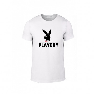 Κοντομάνικη μπλούζα Playboy λευκό Χρώμα Μέγεθος XL TMNLPM250XL 2