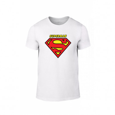 Κοντομάνικη μπλούζα Superman & Supergirl λευκό Χρώμα Μέγεθος XL TMNLPM040XL 2