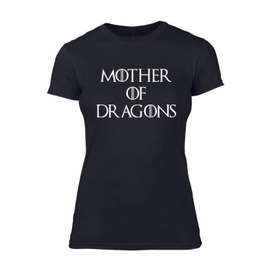 Γυναικεία Μπλούζα Mother of Dragons μαύρο Χρώμα Μέγεθος XL TMNSPF036XL 2