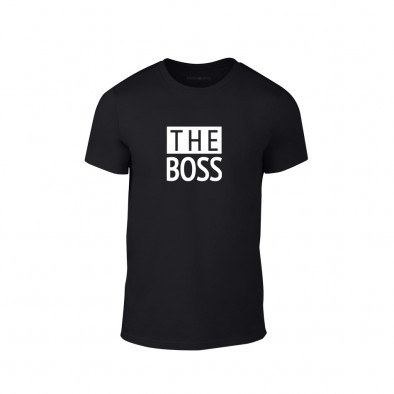 Κοντομάνικη μπλούζα The Actual Boss μαύρο Χρώμα Μέγεθος M TMNLPM247M 2