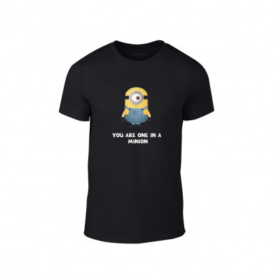 Κοντομάνικη μπλούζα One in a minion μαύρο Χρώμα Μέγεθος XL TMNLPM230XL 2