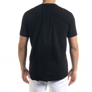 Ανδρική μαύρη κοντομάνικη μπλούζα Black Island tr110320-79 3