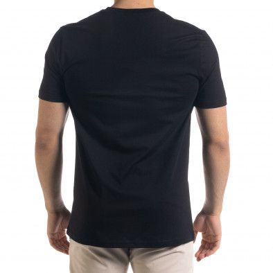 Ανδρική μαύρη κοντομάνικη μπλούζα Vae Victis tr110320-76 3